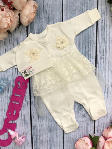 Купить оптом 163.Комбинезон ясельный, хлопок 100 % интерлок в Серове